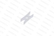 Башмак двери B=16мм с дополнительным пазом Compact DGH.CSPG00000 Fermator